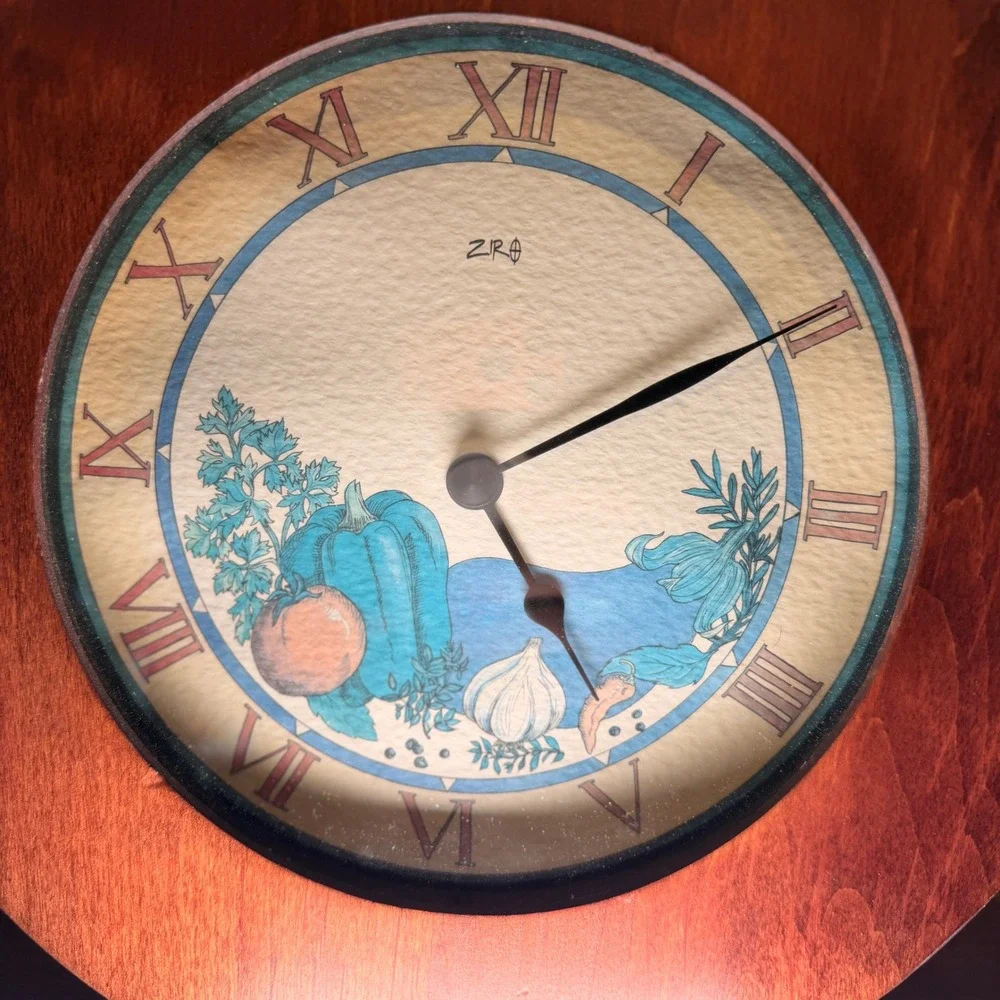 Vintage Ziro Oliver Hemming Wall Clock 11